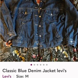 Levi's Dark Blue Denim Jacket bundle for @djmcgowan67